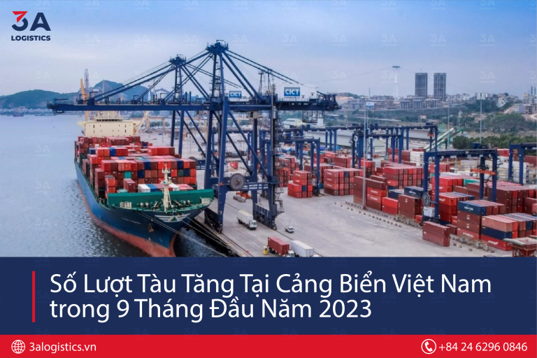Increase in Vessel Traffic at Vietnamese Seaports in the First Nine Months of 2023