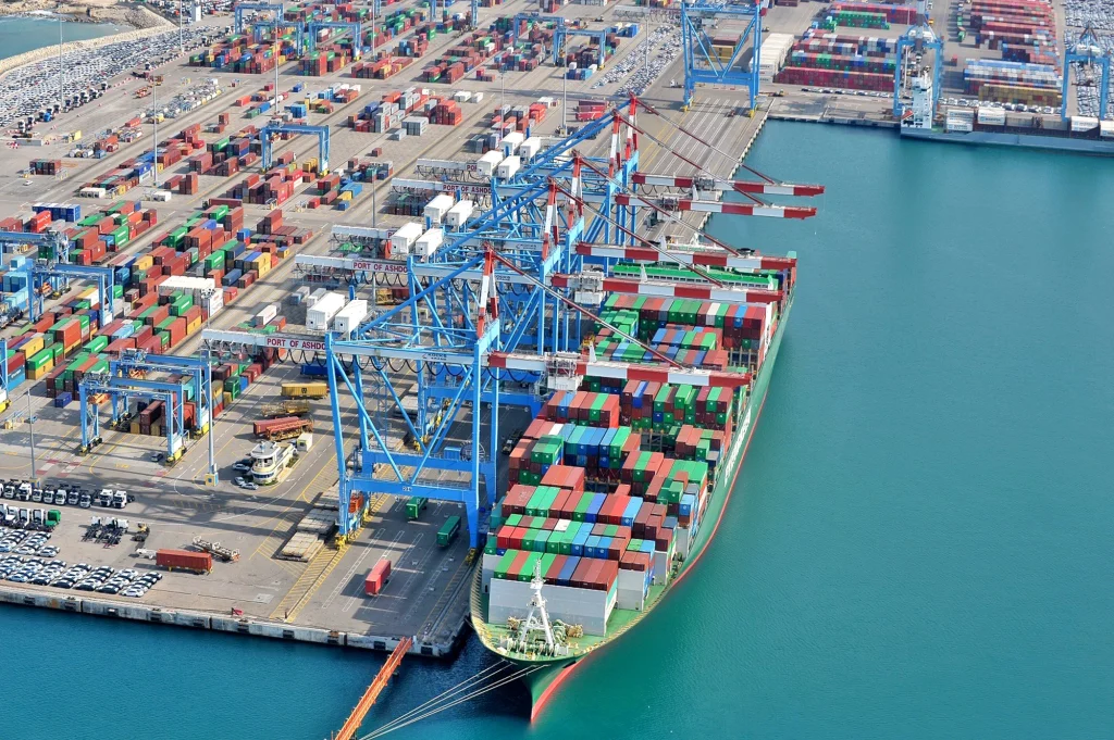 Cảng ashdod của Israel