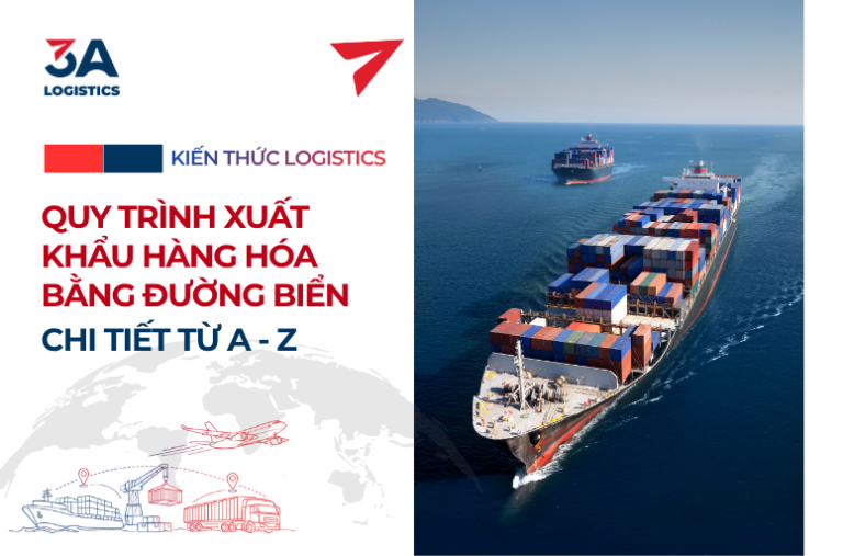 Quy Trình Xuất Khẩu Hàng Hóa Bằng Đường Biển Chi Tiết A – Z