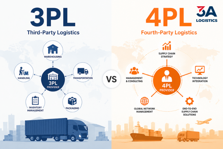 Sự khác biệt giữa 3PL và 4PL