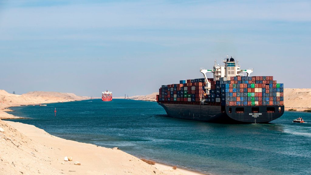 Suez Canal Revenue Plummets Amid Red Sea Crisis