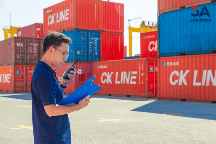 Đội ngũ 3A Logistics có kinh nghiệm kiểm tra và điều phối các lô hàng vận chuyển quốc tế