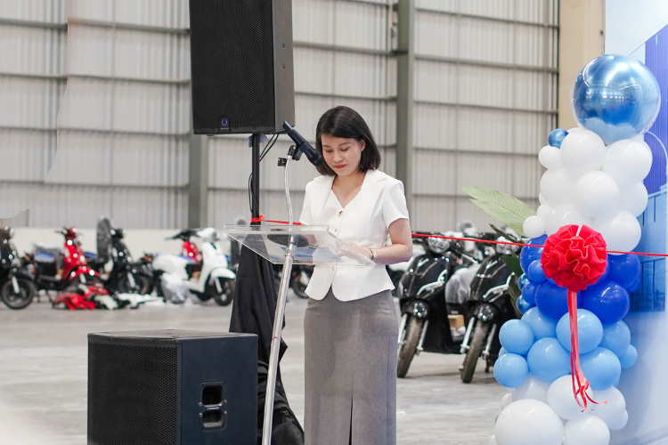 Ms. Maria – CEO of 3A Logistics shared the company’s strategic direction and development vision for warehousing and distribution in the Indonesian market