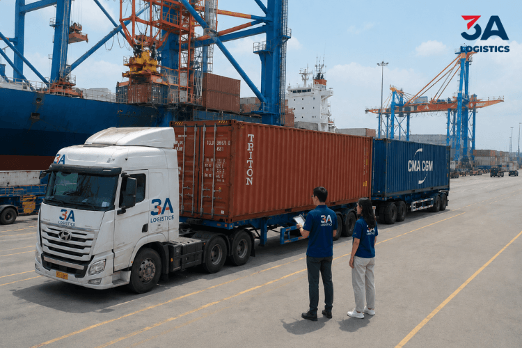 Phương án sử dụng hai rơ moóc giúp tối ưu thời gian vận chuyển hiệu quả