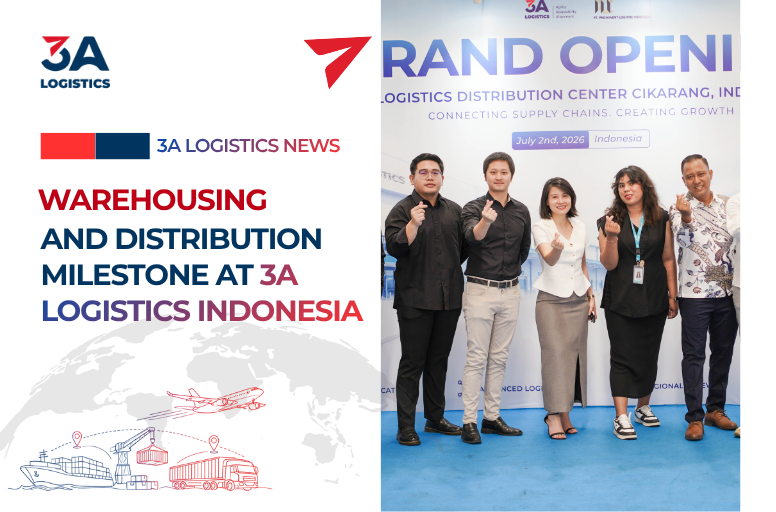 Opening Of Warehousing And Distribution Services At 3a Logistics Indonesia